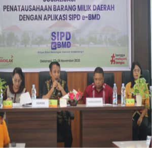 Bendahara Aset Lingkup Pemkab Kupang Ikut Sosialisasi Aplikasi E-BMD