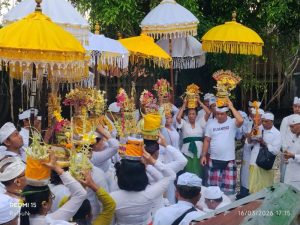 Sambut Hari Suci Nyepi Tahun Saka 1948/2026, Umat Hindu di Kupang Ikut Upacara Melasti