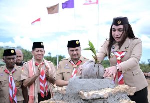 Dari Fatubena, Wakil Wali Kota Kupang Gaungkan Kebangkitan Gerakan Pramuka