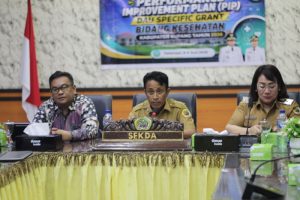 Forum Pendampingan PIP DAU SG Bidang Kesehatan Harus Jadi Ruang Menyusun Rencana Aksi Perbaikan Kinerja