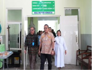 Gubernur NTT Resmikan Rumah Sakit Umum Milik Susteran RVM Di Soe