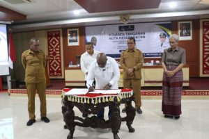 Pemprov NTT dan Kementerian HAM RI Teken Nota Kesepakatan Penguatan Hak Asasi Manusia