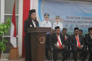 Lantik 54 Pejabat, Ini Harapan Wakil Bupati Kupang