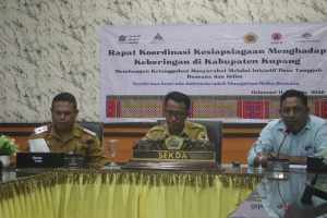 Hadapi Ancaman Kekeringan, Sekda Kabupaten Kupang Sampaikan 5 Poin Penting