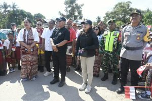 Bupati dan Wakil Bupati Kupang Road Show Kemerdekaan Ke 3 Kecamatan di Amarasi