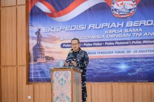 BI dan TNI AL Lepas Tim Ekspedisi Rupiah Berdaulat 2026 Ke Daerah 3T di NTT