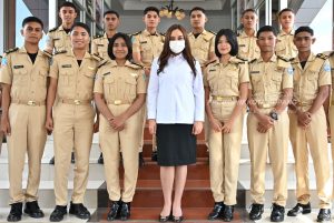 SMK Maritim Nusantara Kota Kupang Wakili NTT ke Lomba Baris-Berbaris Tingkat Nasional