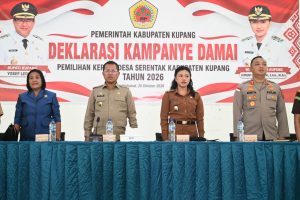 Calon Kades Di Kabupaten Kupang Deklarasikan Kampanye Damai